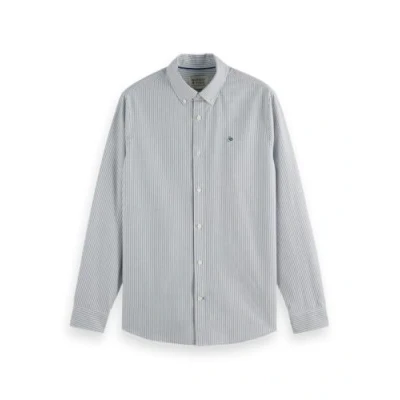 Afbeelding van Scotch &amp; Soda LEFT Chest LOGO Sweater, Heren, Maat: XL, Peacoat