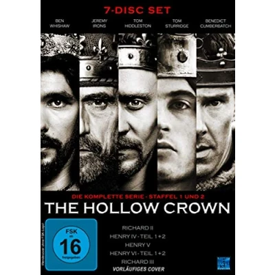 Afbeelding van Hollow Crown Gesamtedition Staffel 1+2/7 DVD