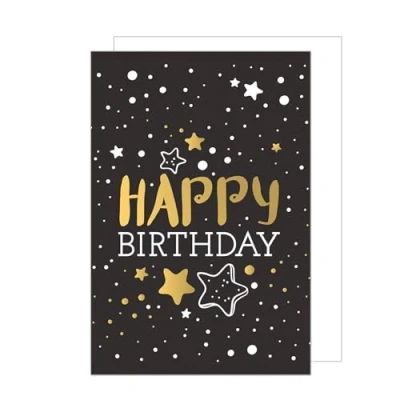 Afbeelding van Edition Seidel Premium XXL Maxi wenskaart voor verjaardag met envelop formaat DIN A4. Verjaardagskaart kaart billet Happy Birthday man vrouw (A4 G3457)