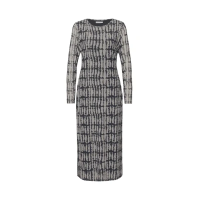 Afbeelding van Street One Studio Gemustertes Jurk, Dames, Maat: 38, Schwarz