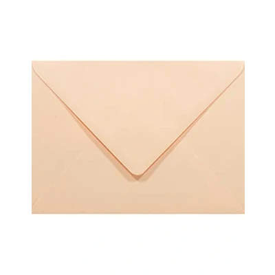 Afbeelding van Netuno 100 stuks huidkleurige B6 enveloppen 125x175mm Rainbow 80g puntklep zonder venster voor huwelijken kerstmis wenskaarten uitnodigingen