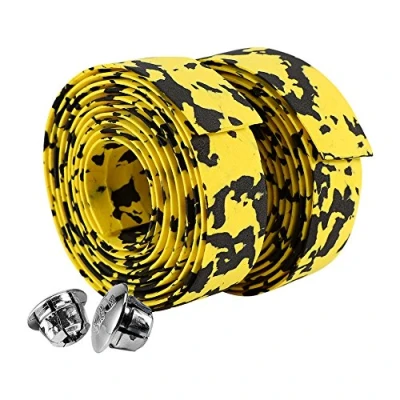 Afbeelding van Alomejor 2 STKS Racefiets Stuurband Fietsen Handvat Wraps Fiets Stuur Tape Bar met Plugs
