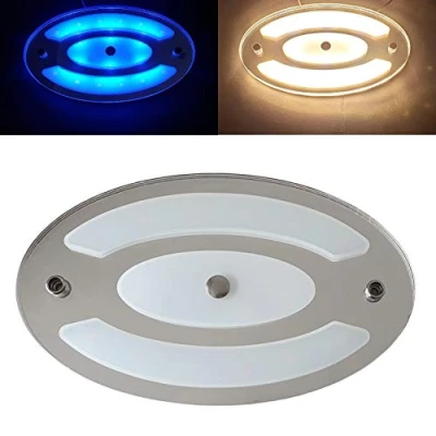 Afbeelding van Marvix Led plafondlamp, dimbaar, met touch schakelaar, voor caravan, camper, boot 12 V, 24 6 W