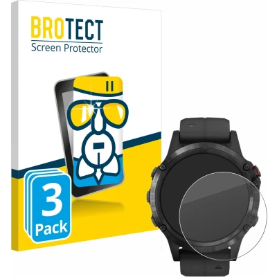 Afbeelding van BROTECT Glas Screen Protector voor Garmin Fenix 5 Plus (47 mm) (3 Stuks) Schermbeschermer [9H Hardheid, Beschermglas Folie niet Gehard Glas]