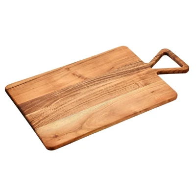 Afbeelding van KESPER for kitchen &amp; home Snijplank Brett aus Akazienholz, FSC zertifiziert (1 stuk)