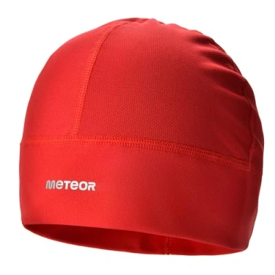 Afbeelding van meteor Muts onder Fietshelm Skihelm Rennende hoed Beanie perfect voor heren dames jeugd kinderen Unisex One size Ghost (Rood)