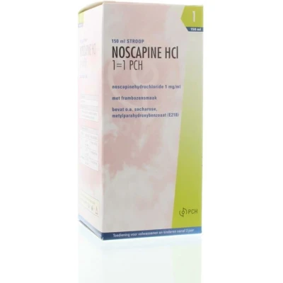 Afbeelding van Noscapine Hcl 1=1 Teva Stroop 1mg/ml