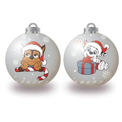 Afbeelding van ARDITEX PW14025 6 stuks kerstballen Ø 8 cm van Nickelodeon Paw Patrol