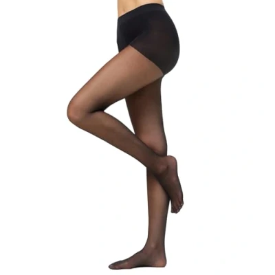 Afbeelding van Nur Die Goodbye panty met 20 denier voorkomt loopmazen, transparante fijne panty, matte look voor dames, zwart, 38/40