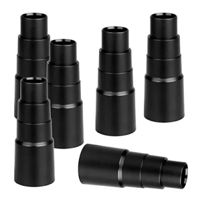 Afbeelding van 6 stuks stofzuigeradapters universele stofzuigeradapter slangadapter slangverloopstuk voor aansluiting op de stofzuigerslang, werkplaatsstofzuiger