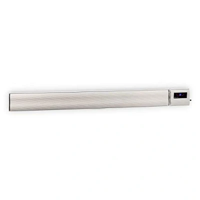 Afbeelding van Blumfeldt Cosmic Beam Plus terrasverwarmer, infraroodstraler, donkerstraler, IR Comfort Heat, instelbare temperatuur 5 45 C, beschermingsklasse IP44, uitschakeltimer, 2.400 W, geschikt voor wand of plafondinstallatie, afstandsbedieningwit