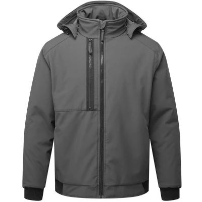 Afbeelding van WX2 Eco Gevoerde Softshell 2 (L) maat L, Metal Grey