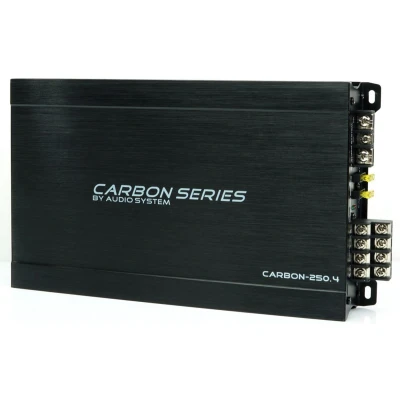 Afbeelding van Audio System CARBON 250.4 versterker 4 kanaals 440 watts RMS