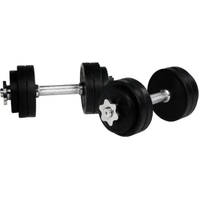 Afbeelding van Gorilla Sports Dumbellset Halterset Rubber 30 kg