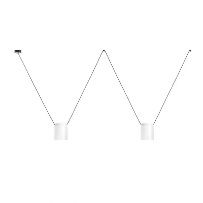 Afbeelding van LEDS C4 Attic Double cilinder Ø 15cm wit