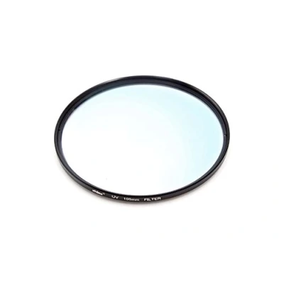 Afbeelding van vhbw Universeel UV filter voor cameralenzen met 105 mm filterschroefdraad beschermingsfilter, zwart