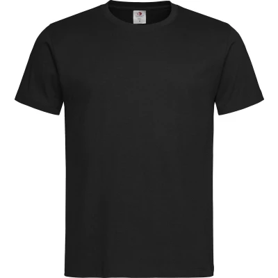 Afbeelding van Stedman Classic Men T shirt Zwart katoen XX Small Heren