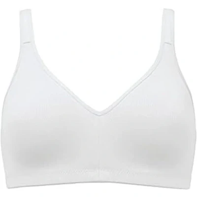 Afbeelding van Naturana soft BH met elastische cups maat 90 B/C/D wit