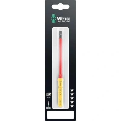 Afbeelding van Wera Kraftform Kompakt VDE 60 i 1,0x5,5x157 mm TIE SB Elektronica Plat Verwisselbare kling 5.5