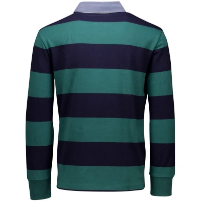 Afbeelding van GANT REG Chambray Stripe Heavy Rugger, Woody Green, 5XL