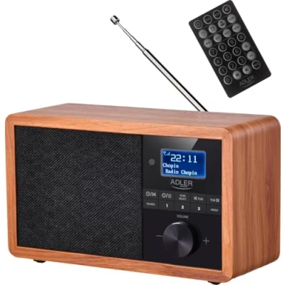 Afbeelding van Adler Radio DAB Met Bluetooth AD 1184 210 x 120 85 mm