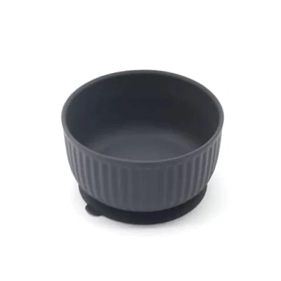 Afbeelding van Silicone anti slip kleine voerbak voor huisdieren, katten, honden, kittens (Grafit)