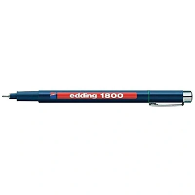 Afbeelding van EDDING 1800 PROFIPEN PIGMENT LINER FINELINER TEKENPEN 0.1mm ZWART