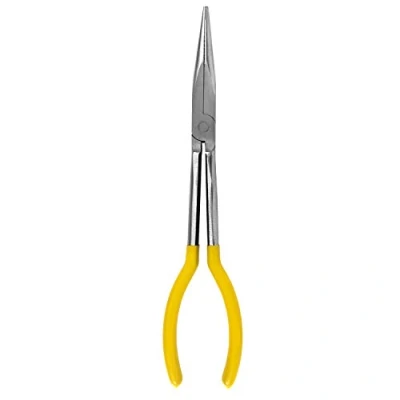Afbeelding van QWORK rechte punttang, extra lang, 280 mm