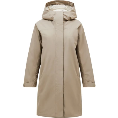 Afbeelding van Peak Performance Treeline insulated parka W avid beige L
