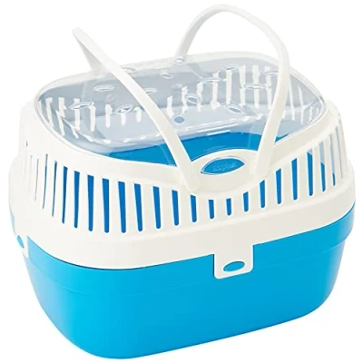 Afbeelding van Ferplast 73005099W2 Reiskooi voor cavia&#039;s en andere knaagdieren ALADINO MEDIUM 30 x 23 h 21 cm Blauw, M
