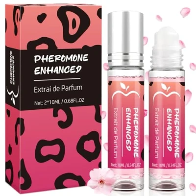 Afbeelding van Feromoonparfum Voor Vrouwen 2 Stuks 10ml Damesparfum Met Feromonen, Roll on Eau de Parfum Langdurige Geur