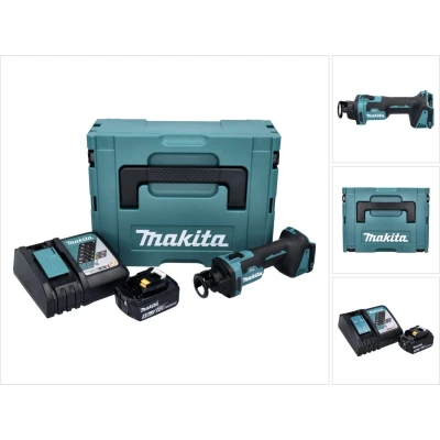 Afbeelding van Makita DCO 181 RT1J accu draaimachine 18 V 32000 tpm borstelloos + 1x oplaadbare 5.0 Ah lader Makpac