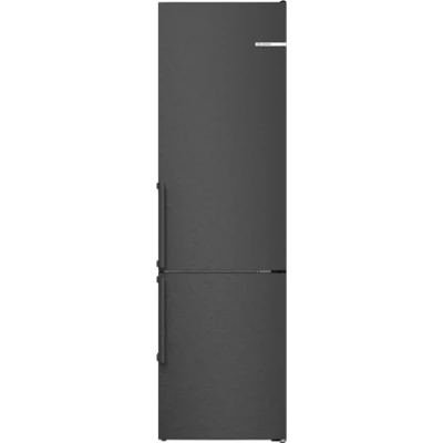 Afbeelding van BOSCH KGN39VXAU Serie 4 Koel vriescombinatie Zwart Geborsteld Energieklasse A Hoogte 203 cm 29 dB geluidsniveau