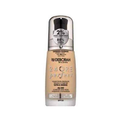 Afbeelding van Deborah milano 24Ore Perfect Foundation 3.1, Light Gold 30 ml Beautytasting