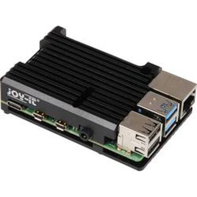 Afbeelding van Joy it ARMOR Case BLOCK SBC behuizing Geschikt voor serie: Raspberry Pi Incl. passieve koeler Zwart