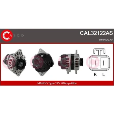 Afbeelding van CASCO CAL15146AS Dynamo / Alternator 12V 110A RENAULT: CLIO 2, Kangoo I, I Express