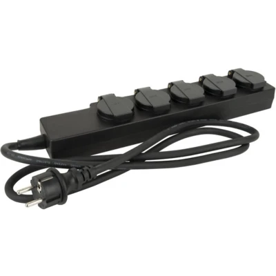 Afbeelding van Showtec Multisocket Schuko 5 way
