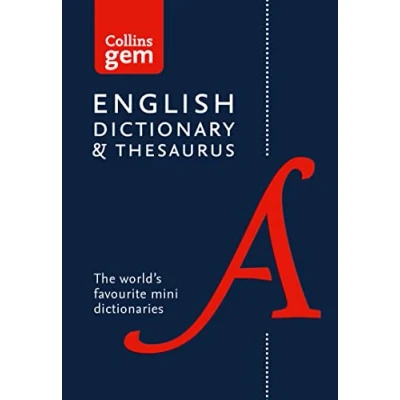 Afbeelding van Collins Gem English Dictionary &amp; Thesaurus: The World’s Favourite Mini Dictionaries