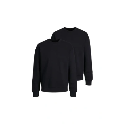 Afbeelding van Jack &amp; Jones 2ER PACK Sweater, Heren, Maat: Large, Schwarz