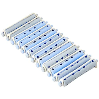 Afbeelding van Fripac Medis Permanente winder LW2K, kort, zak met 10 stuks, diameter 13 mm, blauw/grijs