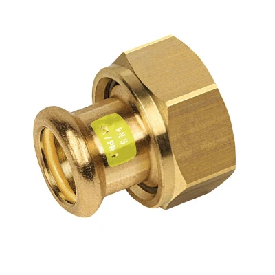 Afbeelding van Bonfix Perskoppeling Koper Gas Wartelkoppeling 1&quot;x15mm