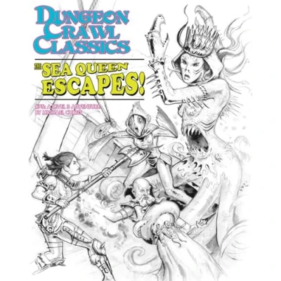Afbeelding van DCC Dungeon Crawl Classics #75: The Sea Queen Escapes Sketch Cover