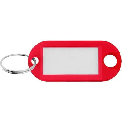 Afbeelding van CombiCraft sleutellabels rood 48x22mm actiemodel 100 stuks