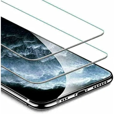 Afbeelding van Cracksin Pantserfolie, 2 stuks, compatibel met Xiaomi Redmi Note 11, 11s, displaybeschermfolie, geen glas, 100% vingerafdruksensor, nano glas 9H