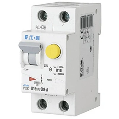 Afbeelding van Eaton 236964 Aardlekschakelaar/zekeringautomaat 2 polig 16 A 0.03 240 V/AC