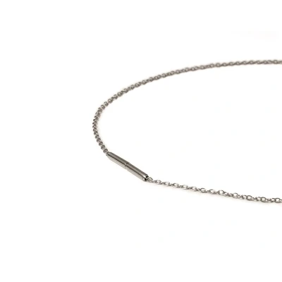 Afbeelding van Boccia 0819 01 Figura ketting titanium zilverkleurig 45 cm