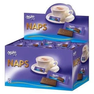 Afbeelding van Milka Naps Chocolaatjes 1,7kg