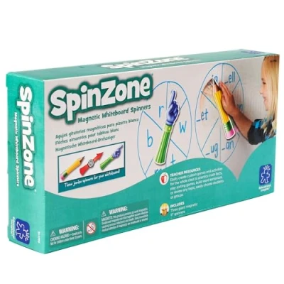 Afbeelding van Learning Resources SpinZone Voorkant van Klas Whiteboard Spinner 3 Stuks Set, 27.5 cm Lengte