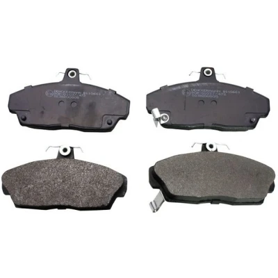Afbeelding van DENCKERMANN B110661 Remblokkenset Vooras Met akoestische slijtagewaarschuwing HONDA: CIVIC 7 Hatchback, 6 Fastback