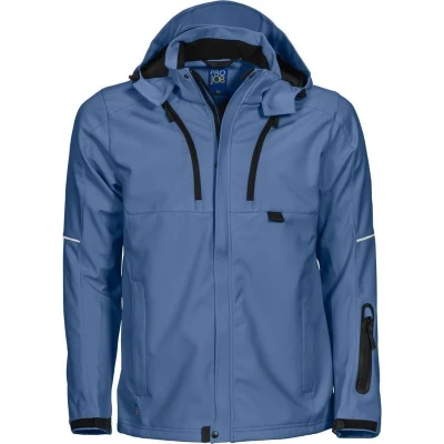 Afbeelding van ProJob 3406 SOFTSHELL JAS 643406 Hemelsblauw L